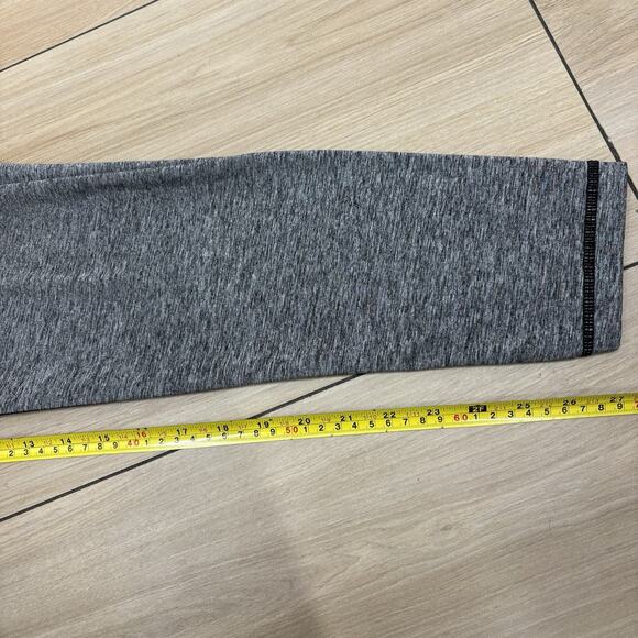 Adidas Women’s XL ClimaLite High Rise Leggings Ankle Gray Pull On 27” Inseam - Picture 12 of 13